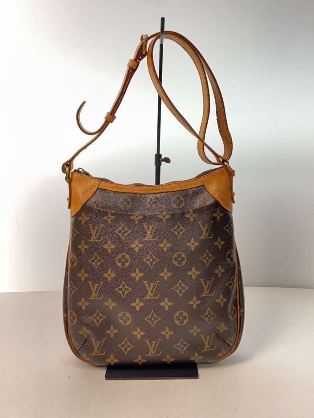 LOUIS VUITTON Odeon Monogram Canvas Brown Bag